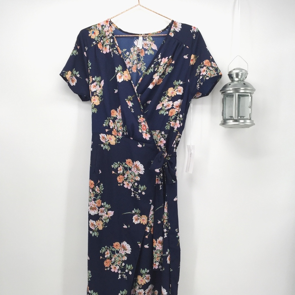 Live 4 Truth Floral Wrap Dress